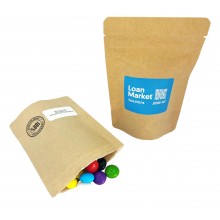 Compostable Bag with Choc Beans 50g
